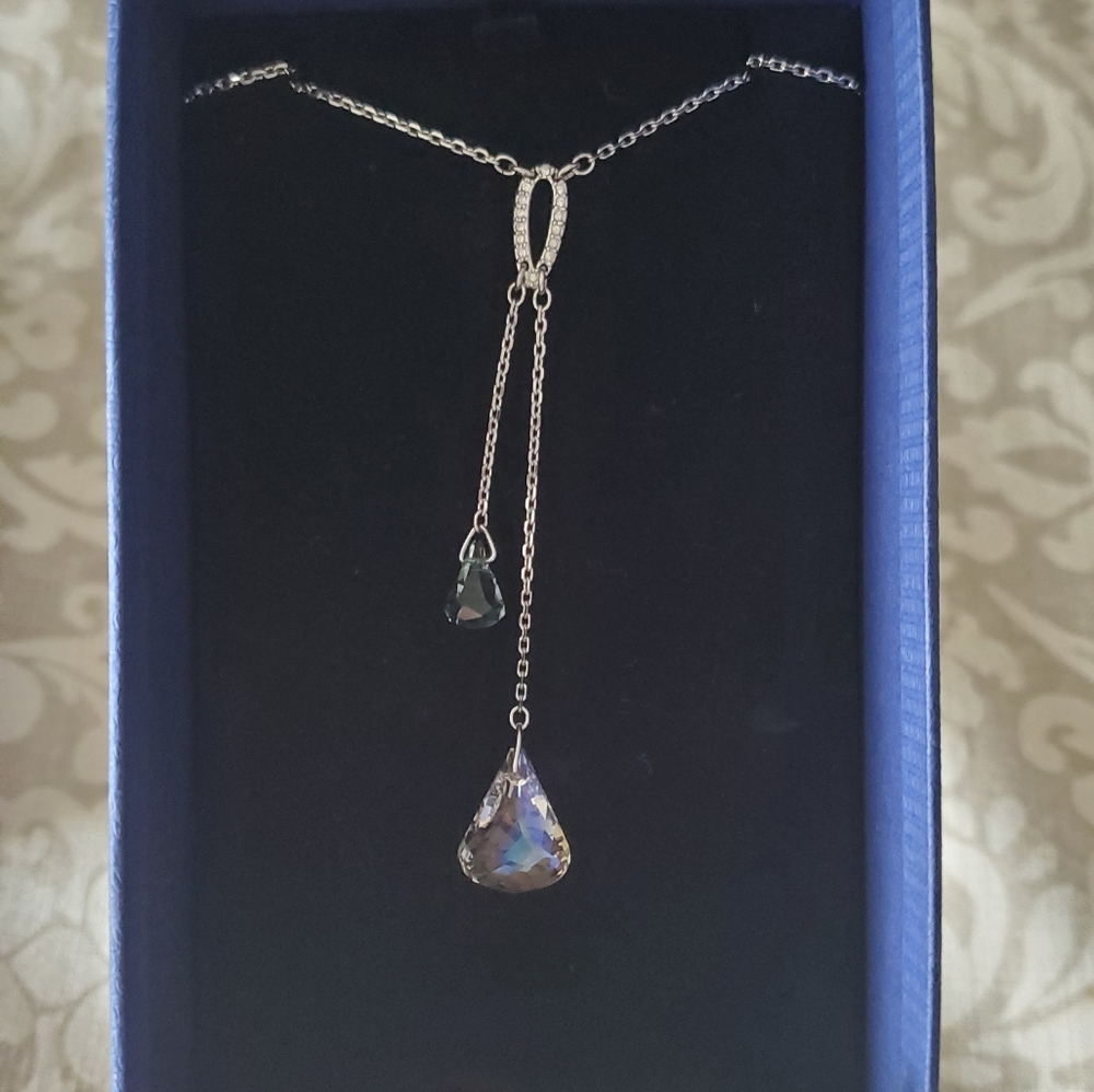NEW SWAROVSKI CRYSTAL DROP PENDANT